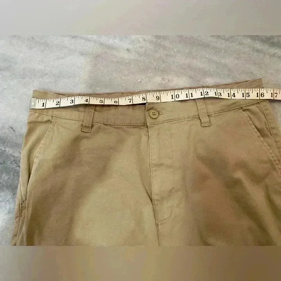 Airwalk Men’s Tan Khaki Cotton Blend Stretch Chino Skater Pants Size 32 - Picture 8 of 11